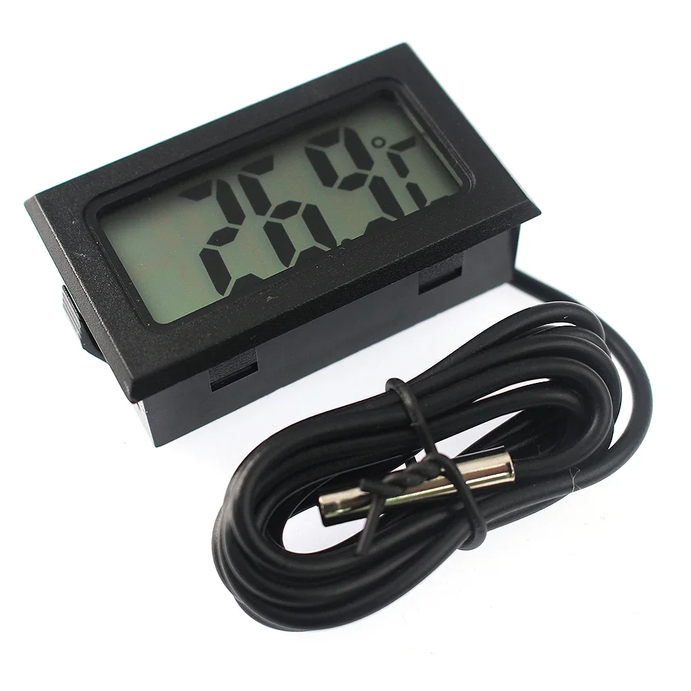 Battery Monitor Coulometer - TPM-10 Mini LCD Digital Thermometer Aquarium