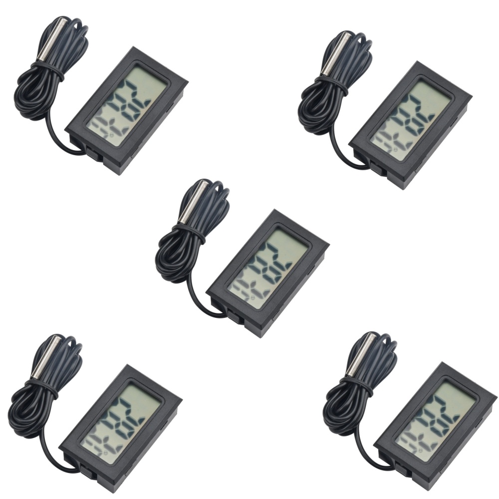 Mini LCD Digital Thermometer F - Battery Monitor Coulometer 리뷰 및 가격