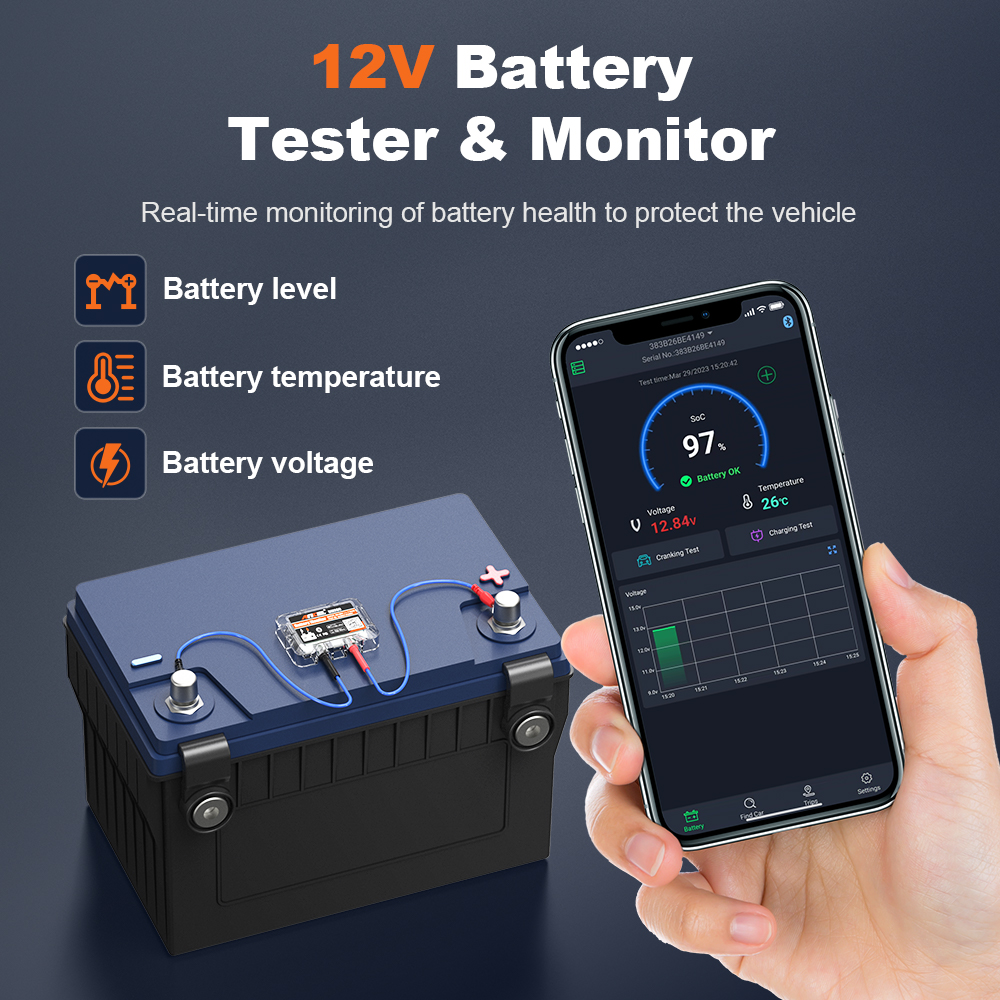 ANCEL BM200 12V Car Battery Mo - Battery Monitor Coulometer 리뷰 및 가격