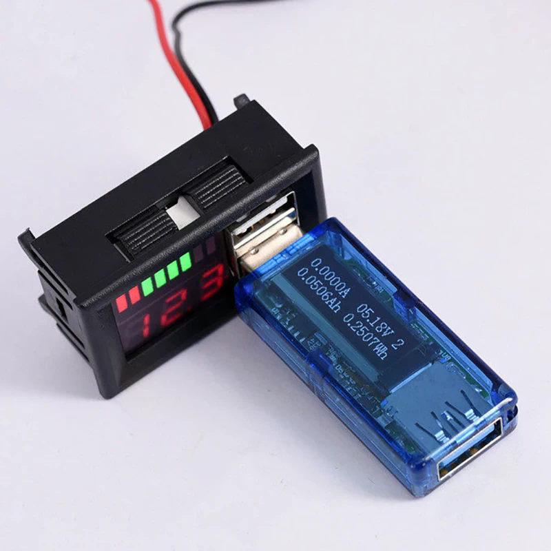 12V Battery Voltage And Power  - Battery Monitor Coulometer 리뷰 및 가격