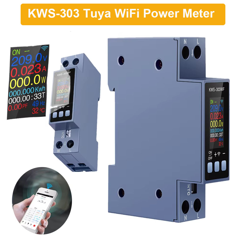 KWS-303 Tuya WiFi Power Meter  - Battery Monitor Coulometer 리뷰 및 가격