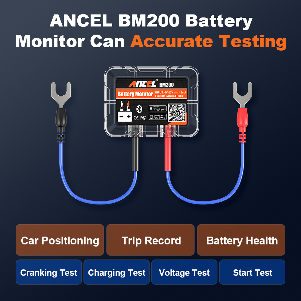 ANCEL BM200 Wireless Bluetooth - Battery Monitor Coulometer 리뷰 및 가격