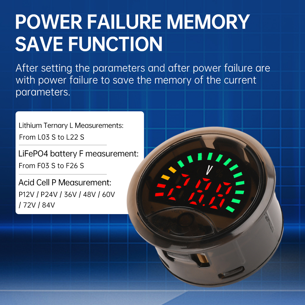 DC7-100V Mini Digital Voltmete - Battery Monitor Coulometer 리뷰 및 가격