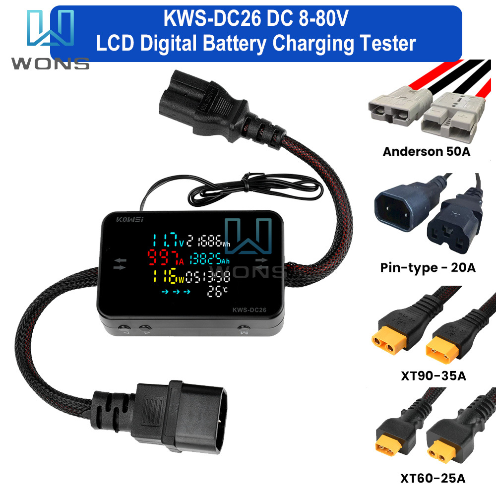 KWS-DC26 Battery Charging Test - Battery Monitor Coulometer 리뷰 및 가격