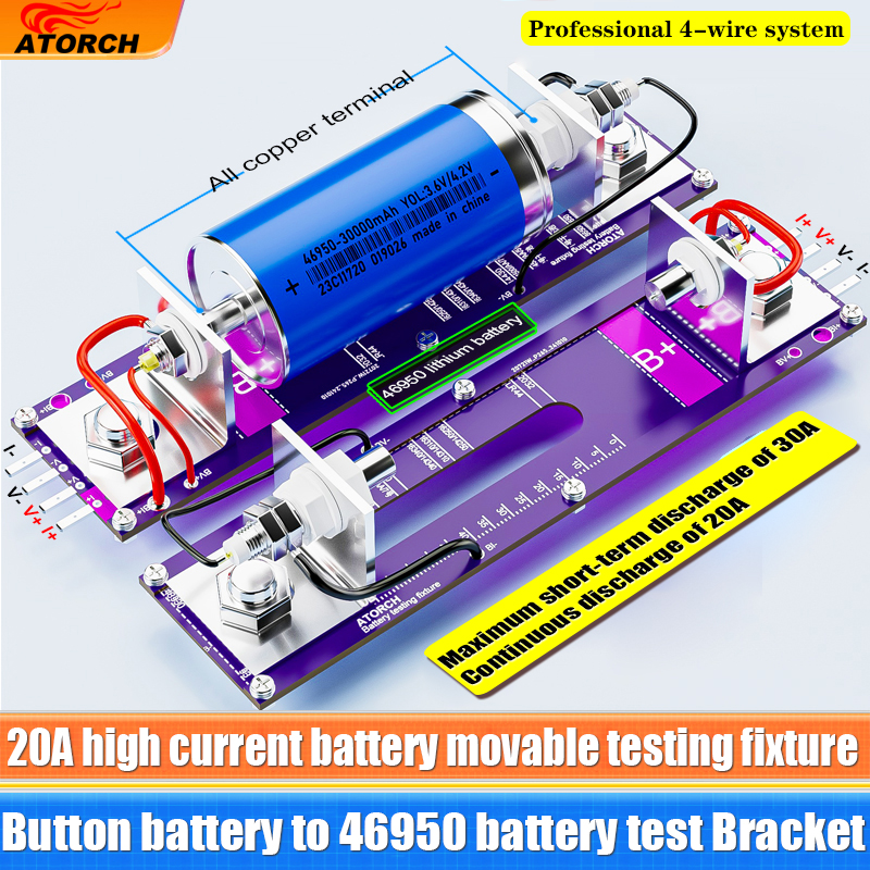 ATORCH 20A 4-wrie Battery Test - Battery Monitor Coulometer 리뷰 및 가격