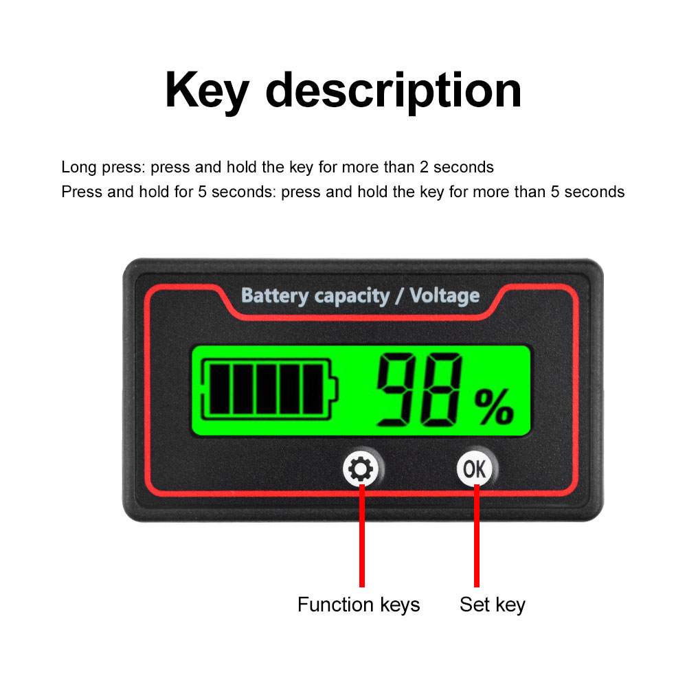 Car Battery Charge Level Indic - Battery Monitor Coulometer 리뷰 및 가격